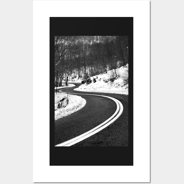 The long and winding road Wall Art by Cretense72